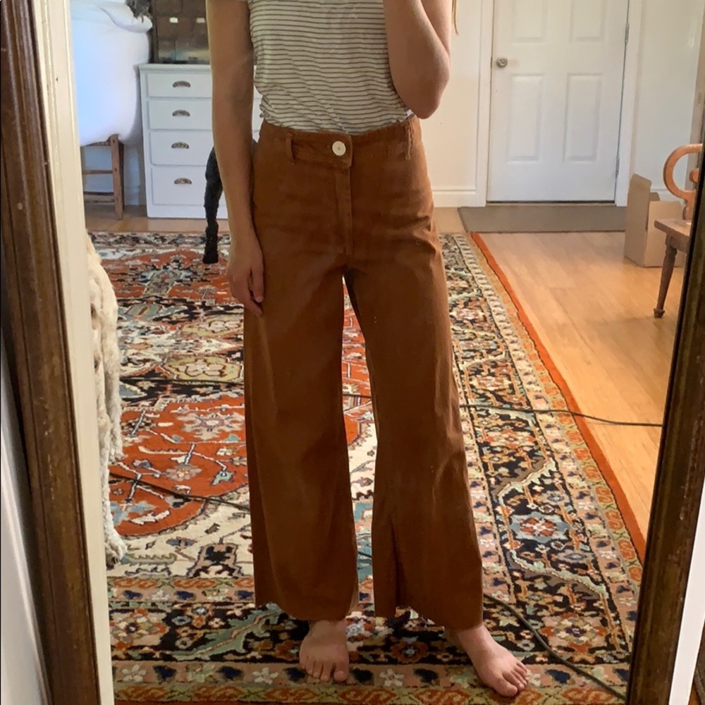 Zara Marine Pant Rust Orange